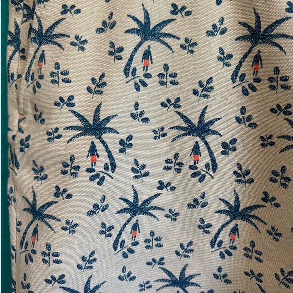 Brooks Brothers Tan Tropical Print Men's Casual Shorts 42 - Picture 3 of 8